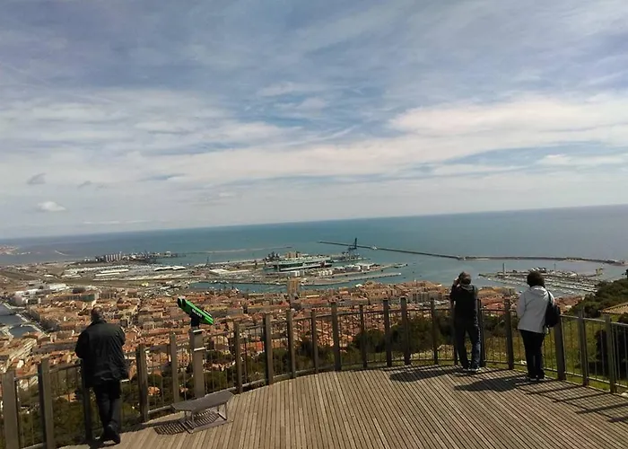 Appartement dernier étage à Sète pour 6 pers. - FR-1-472A-238 Apartamento Sète